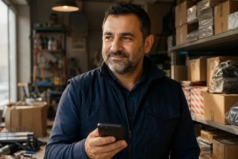 İşletme sahibi mobil yönetim